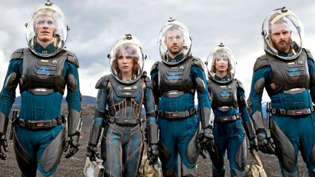 Prometheus Crew (Kate Dickie second from right)